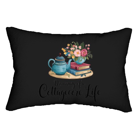 Dreamy Cottagecore Vibes Lumbar Pillows