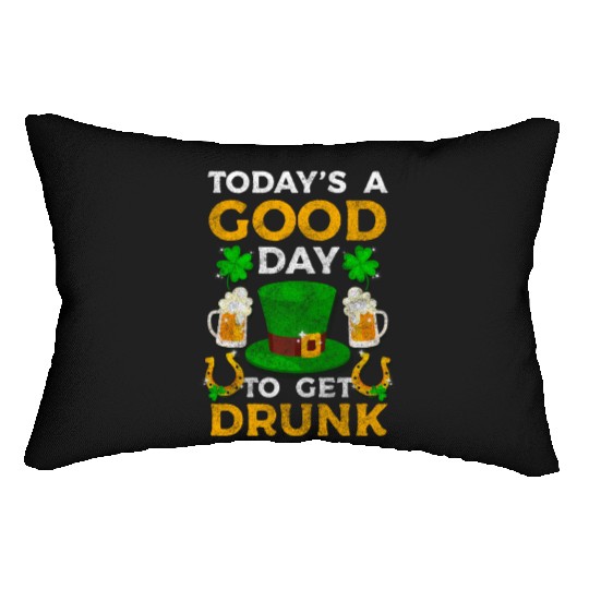 Pub Shamrock Gold World Tour Lumbar Pillows