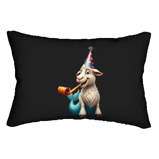 Party Animal Capricorn Lumbar Pillows
