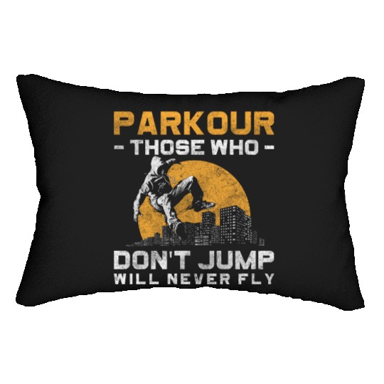 Freerunning Extreme Sport Underground Stunt Lumbar Pillows