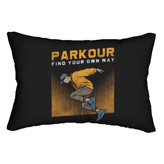 Parkour Extreme Underground Stunt Lumbar Pillows