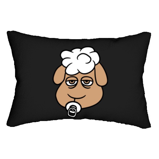 Sheep Baby Toddler Face Pacifier Child Head Lamb Lumbar Pillows