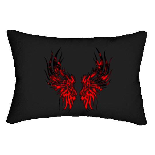 Wings Dragon Anime Drakhuvud Mytiska reptil magi Lumbar Pillows