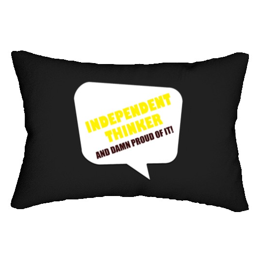 Independent Thinker Lumbar Pillows