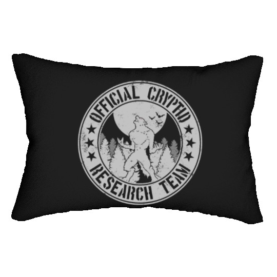 Cryptid Research Team | Werewolf Folklore Dogman Lumbar Pillows