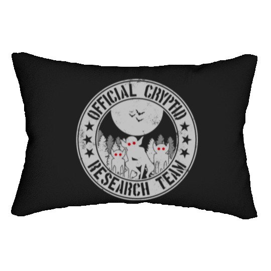Cryptid Research Team Aliens Hopkinsville Goblins Lumbar Pillows