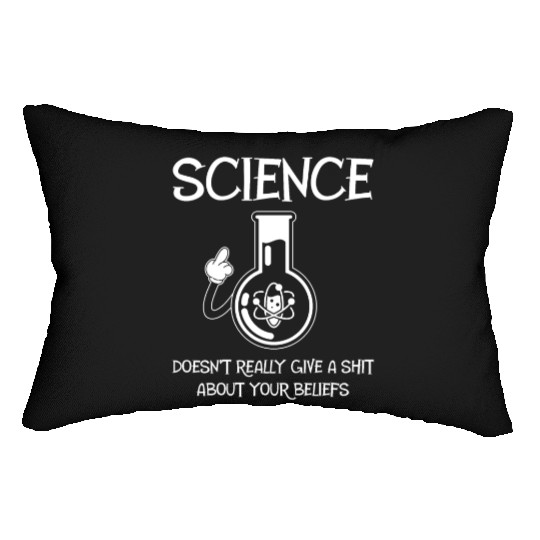 Science humour gstudent, physics, chemistry Lumbar Pillows