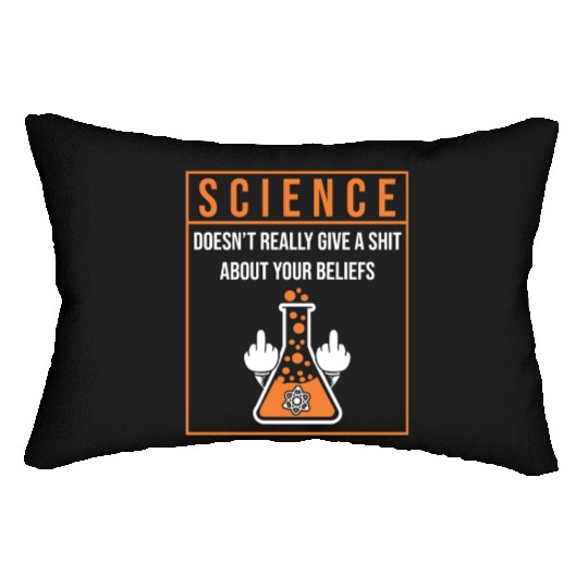 Science humour gstudent, physics, chemistry Lumbar Pillows