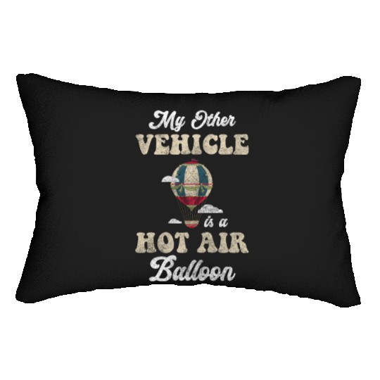 Balloon Fear Of Heights Adventurous Trip Lumbar Pillows