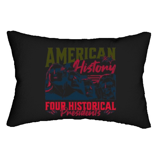 "Timeless American History Lumbar Pillows