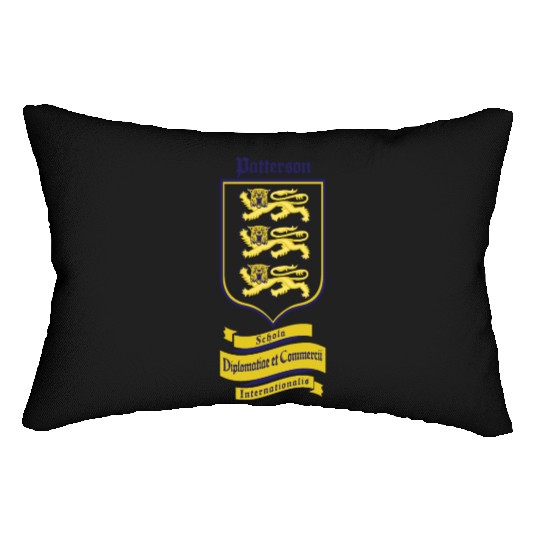 Patterson Underground Heraldic Shield Light Lumbar Pillows