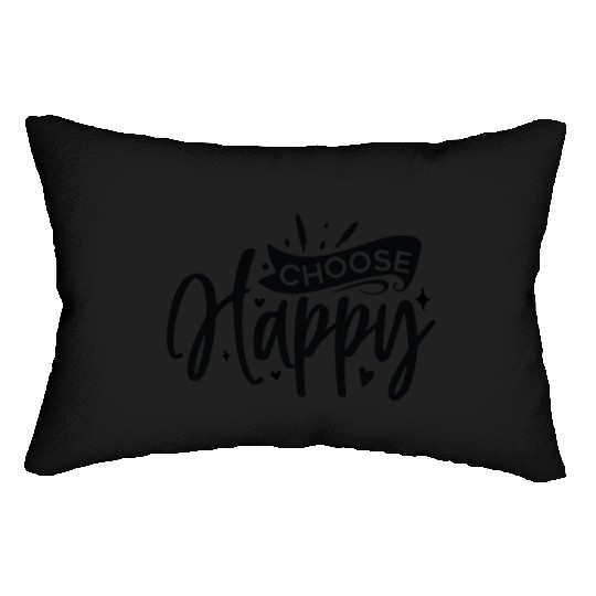 Choose happy Lumbar Pillows