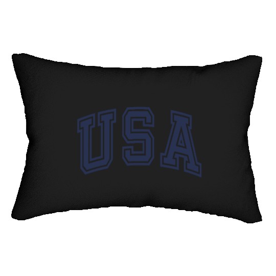 USA Patriotic National American Flag Women Men 4th Lumbar Pillows