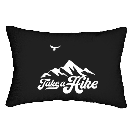 Take A Hike Lumbar Pillows