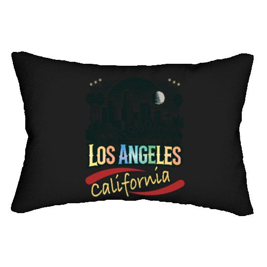 Beautiful design gift idea Los Angeles California Lumbar Pillows
