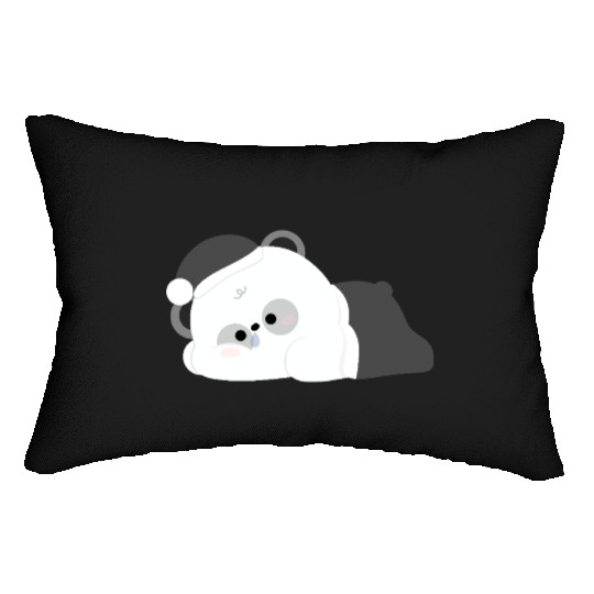 Tired Panda Lumbar Pillows