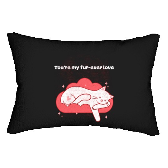 You Are My Fur-ever Love Valentine’s Day Lumbar Pillows