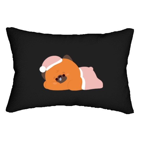 Tired German Shepherd Lumbar Pillows