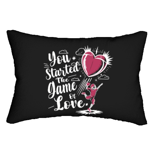 Kickoff to My Heart Lumbar Pillows
