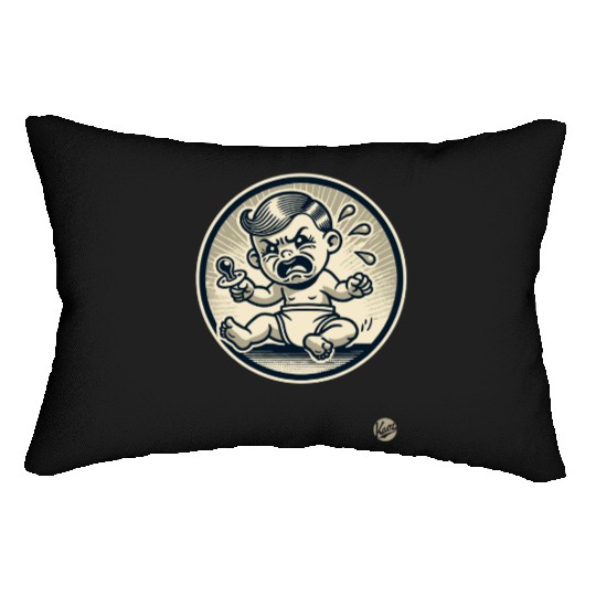 Spoiled Crybaby – Vintage Cartoon Lumbar Pillows