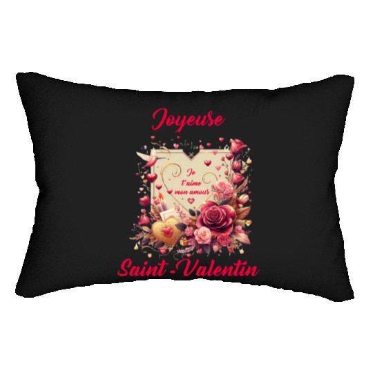Happy Valentine's day Lumbar Pillows