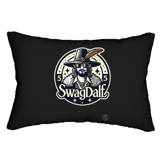 Swagdalf – The Swaggin' 70s Pimp Wizard Lumbar Pillows
