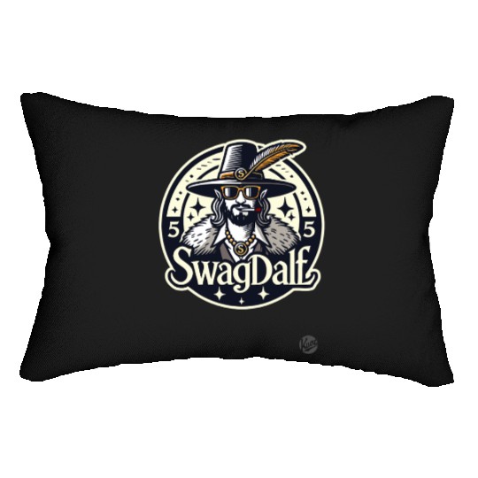 Swagdalf – The Swaggin' 70s Pimp Wizard Lumbar Pillows
