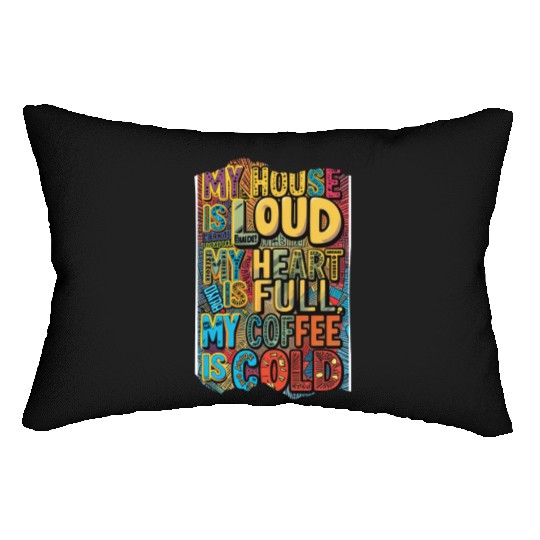 Parenting on hard mode Neurodivergent edition Lumbar Pillows