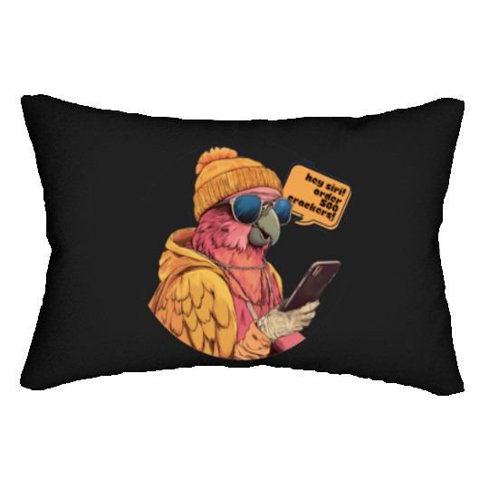 Parrot Hey Siri Lumbar Pillows