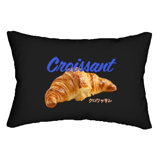 Croissant Lover Lumbar Pillows