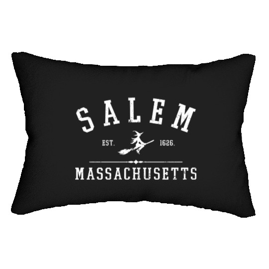 Salem Massachusetts Est 1626 Lumbar Pillows