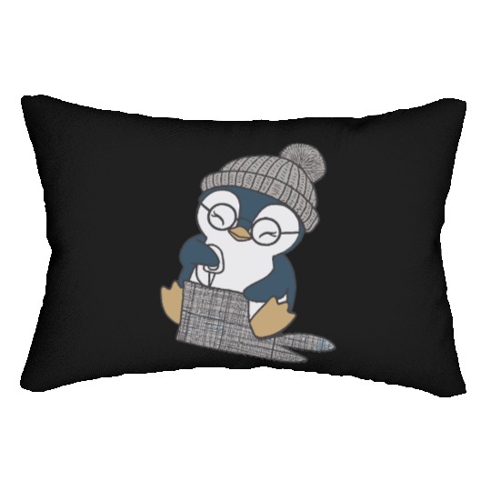 Sewing Penguin Crafting Fun Lumbar Pillows