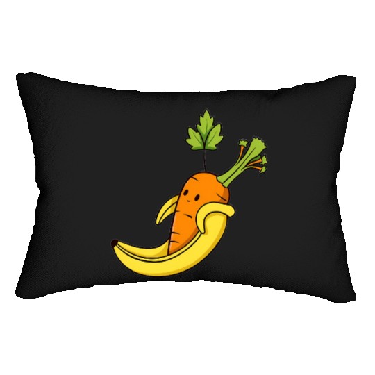 Carrot Lumbar Pillows