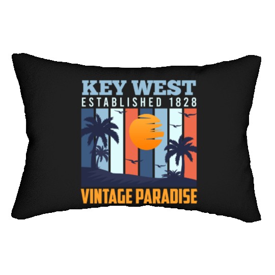 KEY-WEST ESTABLISHED 1828 VINTAGE PARADISE Lumbar Pillows
