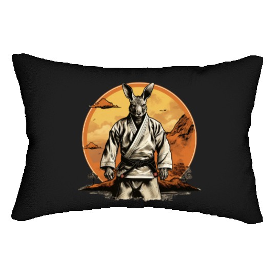 Jiu Jitsu/Judo/Karate Fighter Kangaroo Lumbar Pillows