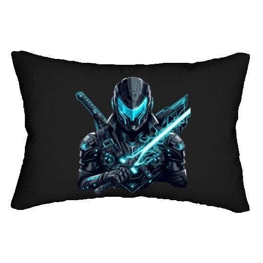 The Midnight Knight Lumbar Pillows