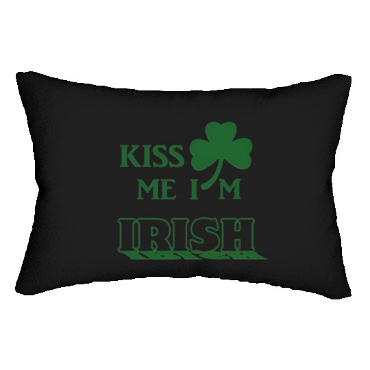 Kiss Me Im Irish 2025 Lumbar Pillows
