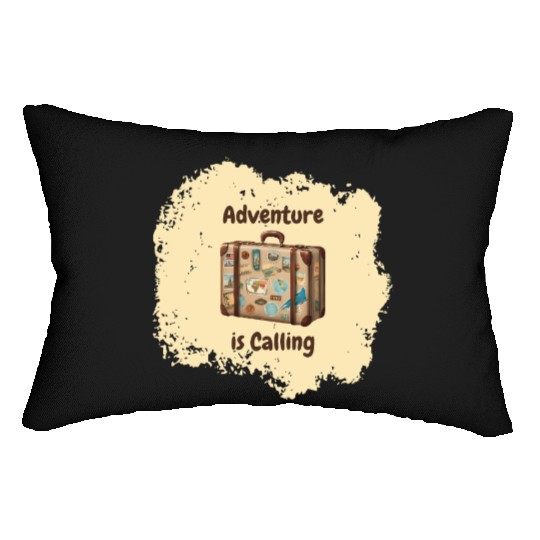 Adventure is Calling Lumbar Pillows