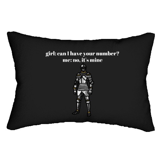 Awkward Armor Guy Meme – Funny Socially Awkward Lumbar Pillows