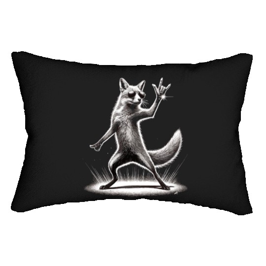 Rock Fox – Cool and Wild Lumbar Pillows