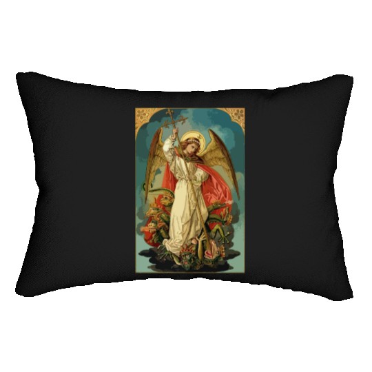 Saint Michael the Archangel Lumbar Pillows