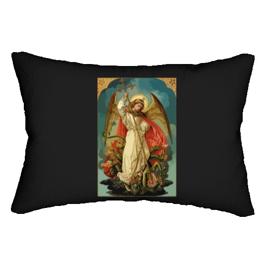 Saint Michael the Archangel Lumbar Pillows
