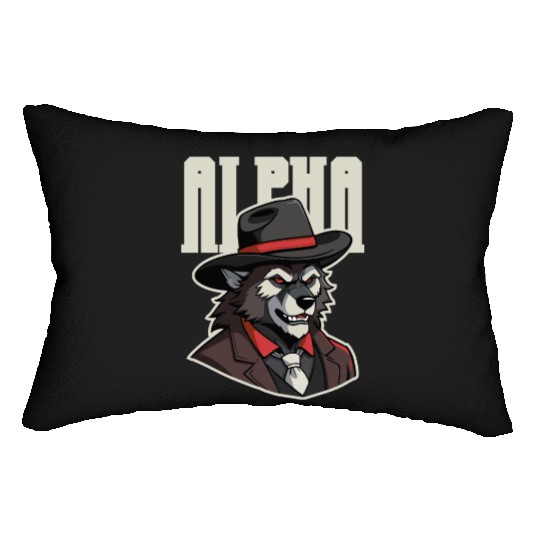 Alpha Wolf – No Beta Behavior Lumbar Pillows