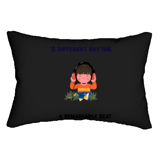 Autism Awareness / Autism/ Autistic Boy Lumbar Pillows