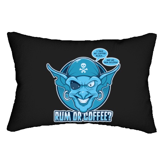 Rum or Coffee Lumbar Pillows