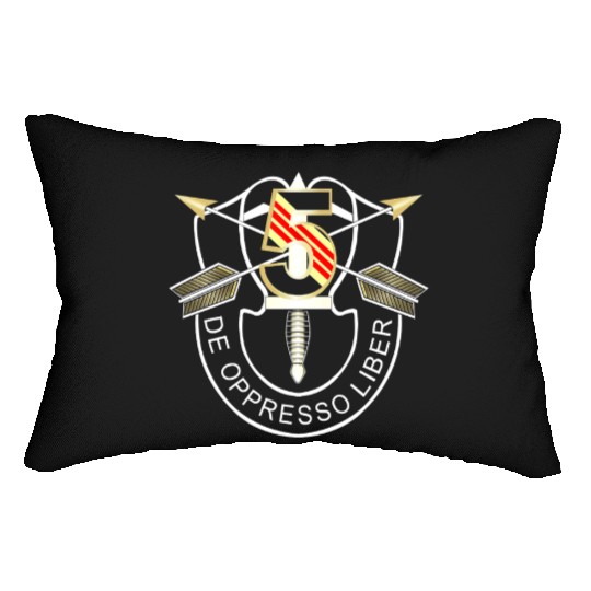 5th Special Forces Group De Oppresso Liber Design Lumbar Pillows