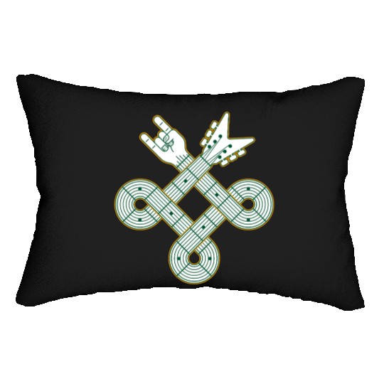 Celtic Knot Guitar | St. Patrick’s Day Lumbar Pillows