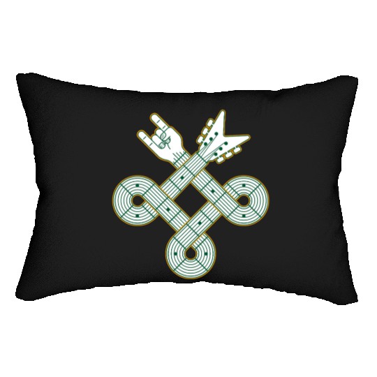 Celtic Knot Guitar | St. Patrick’s Day Lumbar Pillows