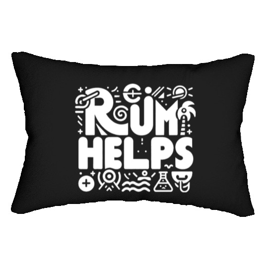 Rum Helps 8 Lumbar Pillows