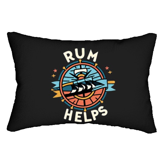 Rum Helps 6 Lumbar Pillows